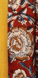 Rayon Kalamkari Printed A - Line Kurti