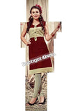 Maroon Exotic colored Rayon Fabric Kurti
