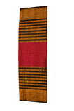 Light weight Uppada Silk Saree in Pink, Black and Golden Color - Boutique4India Inc.