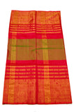 Pure Light weight Uppada Silk Saree in Orange and Pink Color