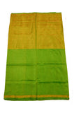 Uppada Silk Saree in Tender leaf Green blended with Golden Color