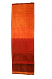 Uppada Silk Saree in Orange and Pink and Maroon Color