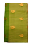 Uppada Silk Saree in Green with Golden Butta and Jarri Color