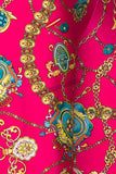 Pink Floral Printed High Waist Palazzo Pant