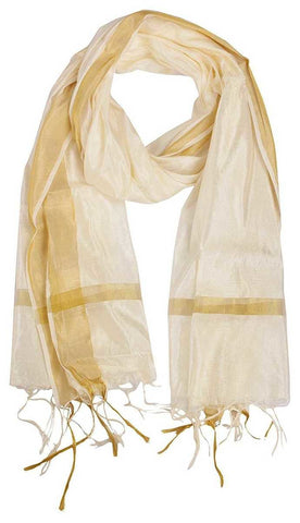 Banarasi Silk Hand Block Printed Dupatta
