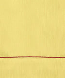 Yellow and maroon Color Chanderi Embroidered Straight Cut Salwar Suit