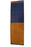 Pure Light weight Uppada Silk Saree in Peacock Blue and Green Color