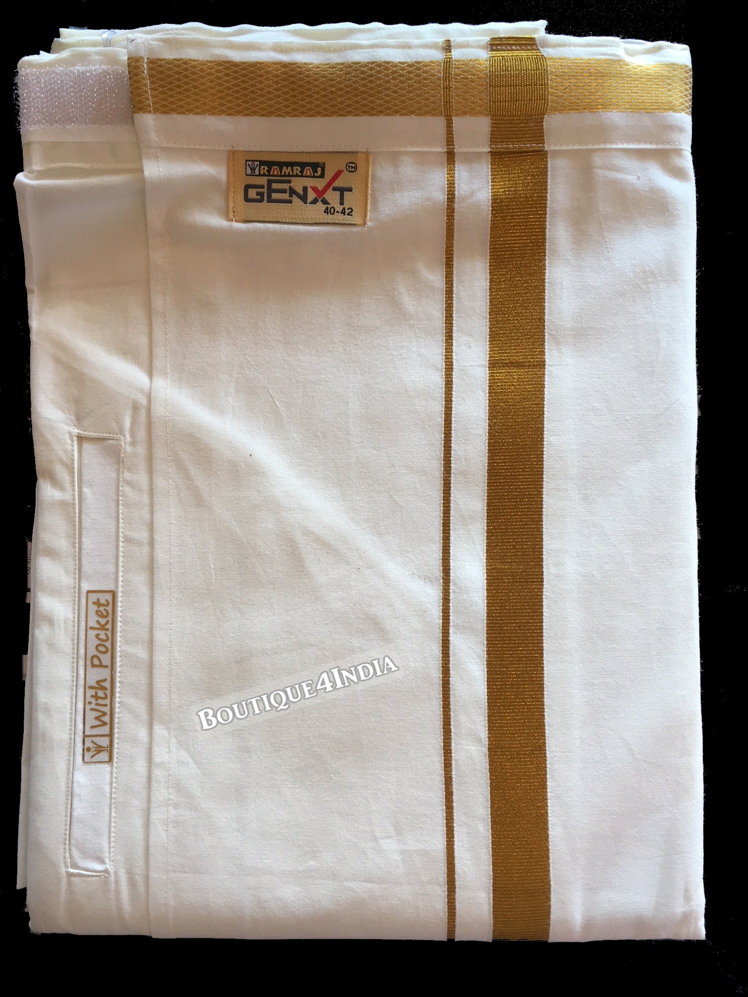 Ramraj velcro dhoti outlet