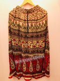 Rayon Multicolor Printed Skirt -1