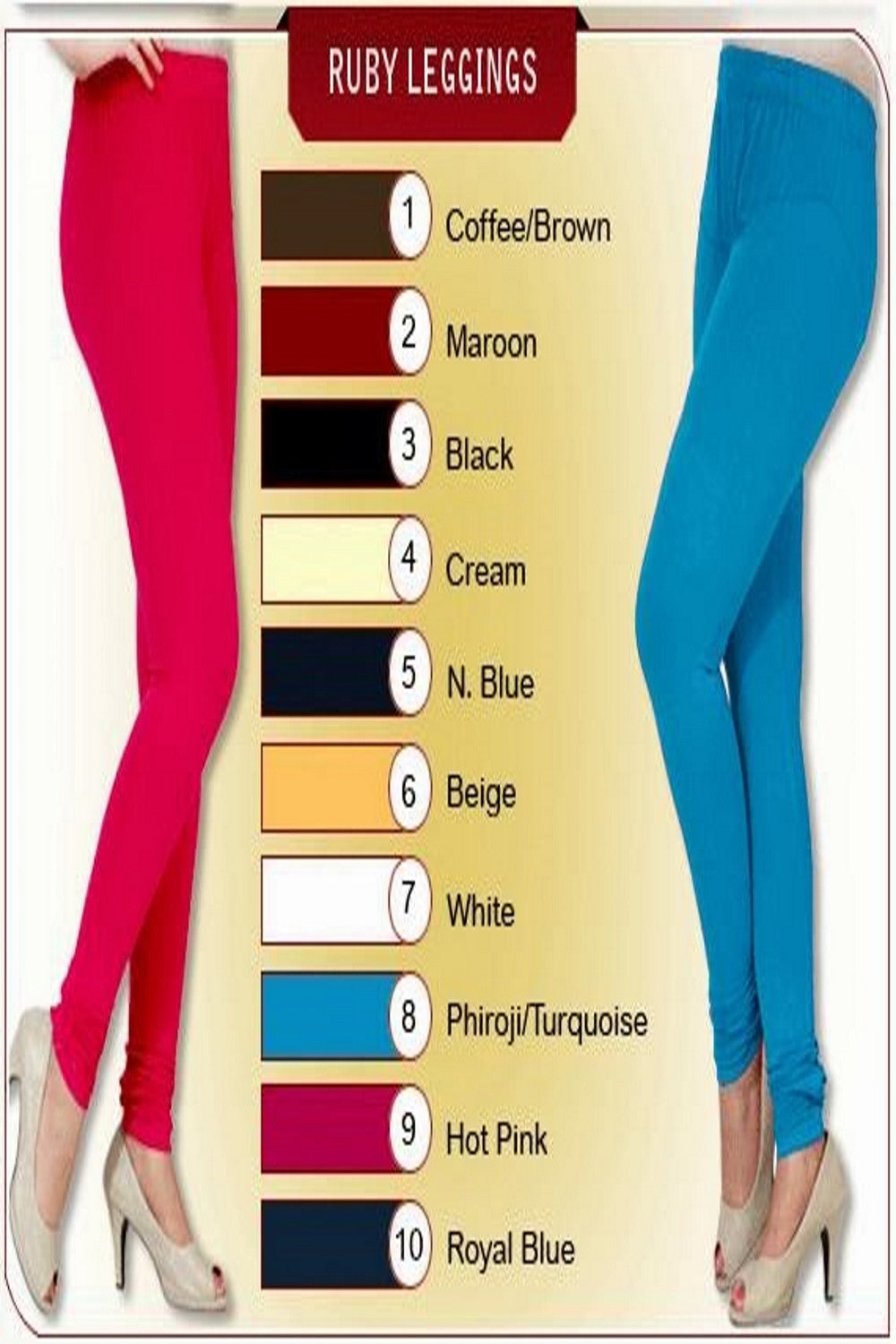 Soft Leggings made four way stretchable super lycra fabric – Boutique4India